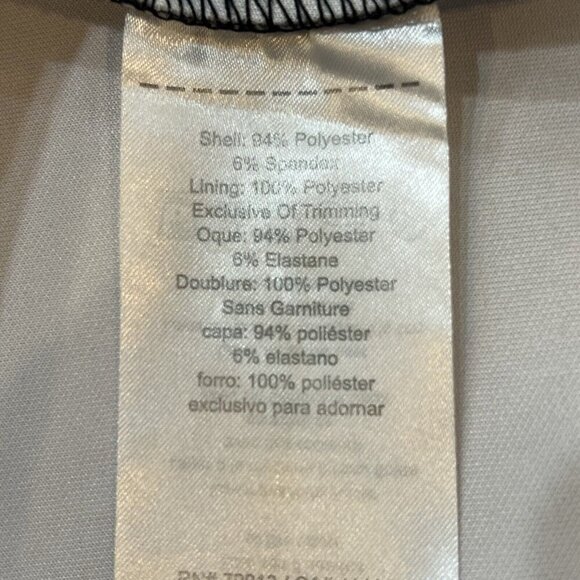 Jessica Simpson Floral Sheath Dress Women's Size Small Fitted Asymmetrical Hem - Picture 12 of 13